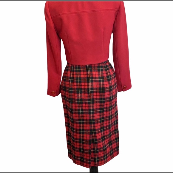 Vintage Cropped Jacket and Wool Skirt Petite Small - Picture 5 of 8